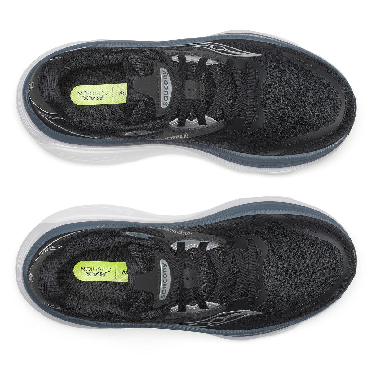 Saucony Women's Hurricane 26 1015 Black/Silver top