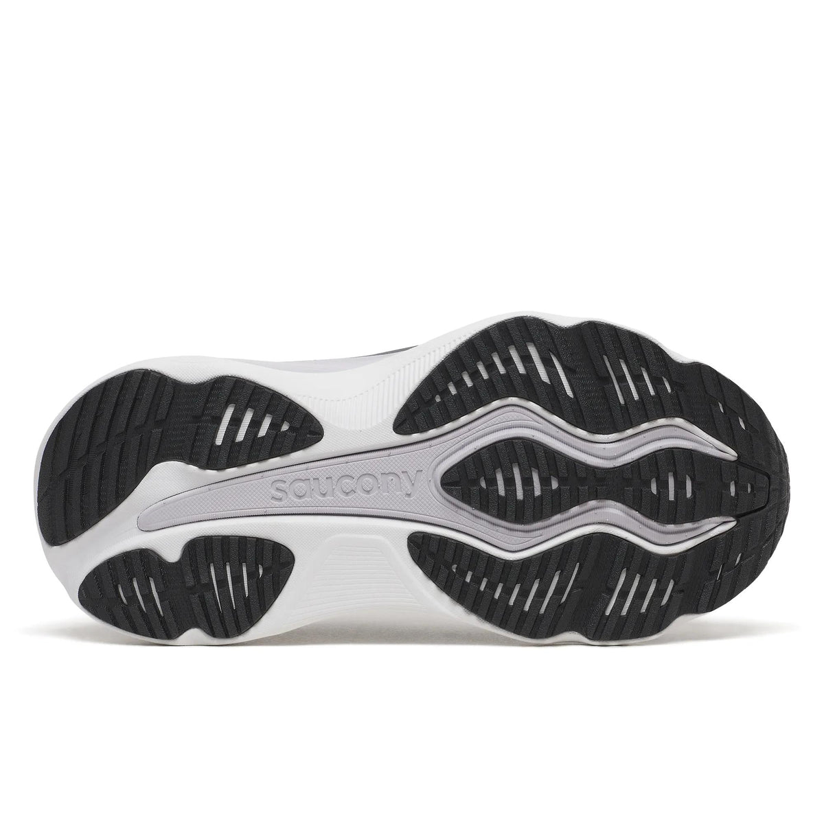Saucony Women's Hurricane 26 1015 Black/Silver outsole