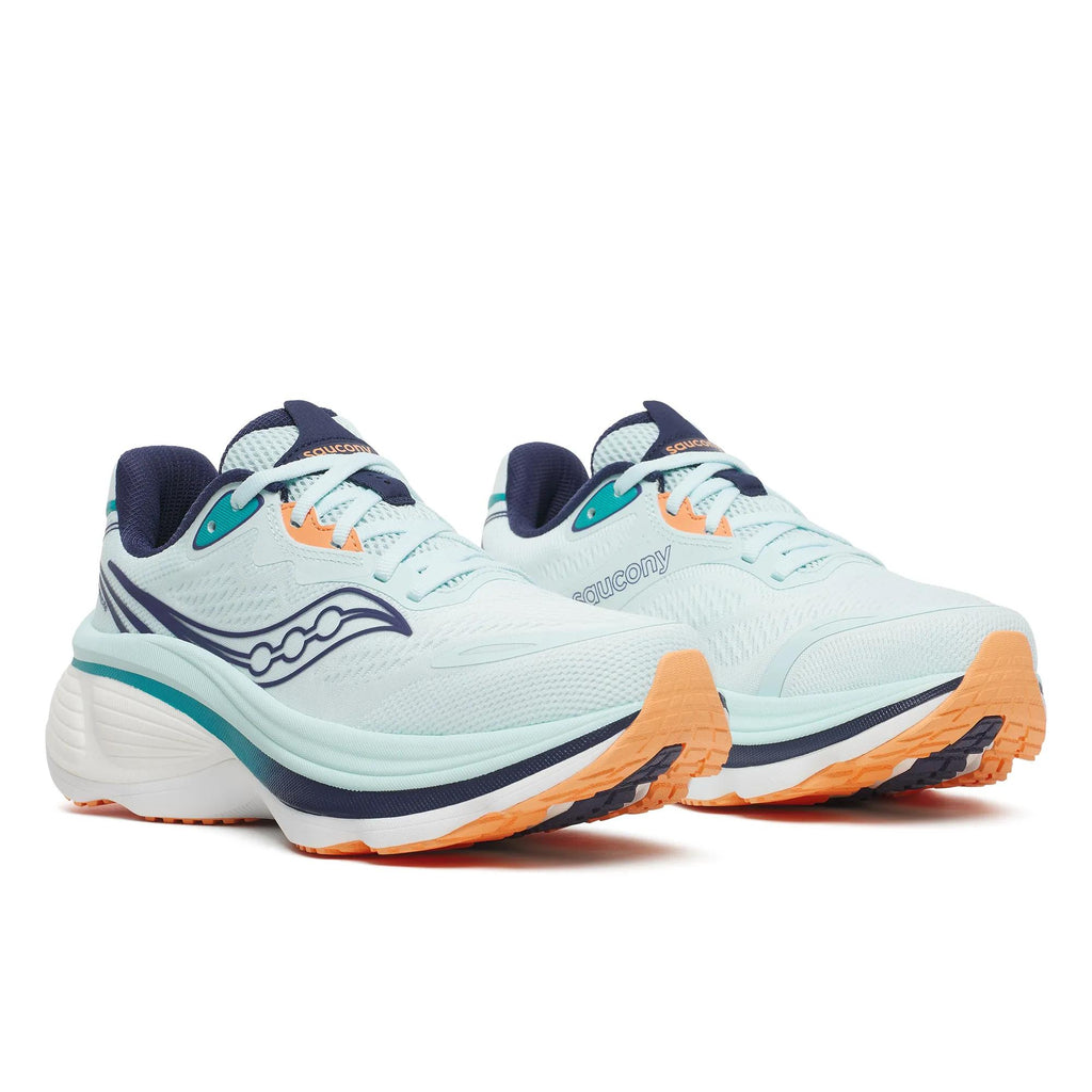 Saucony Women's Hurricane 26 1016 Spa/Naval pair angle