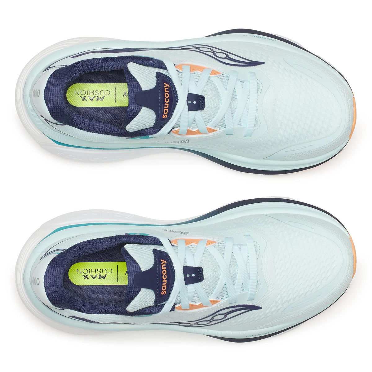 Saucony Women's Hurricane 26 1016 Spa/Naval top
