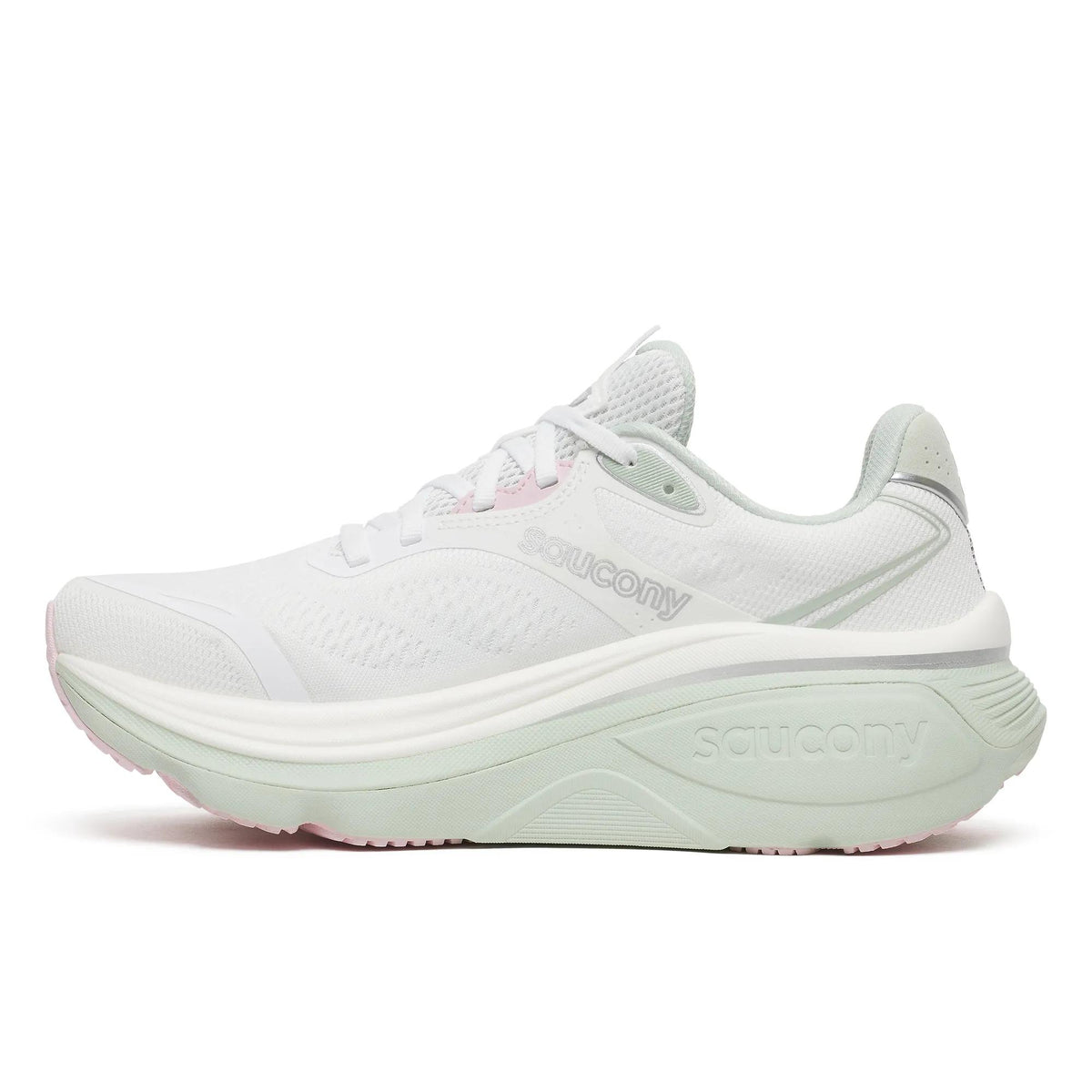 Saucony Women's Hurricane 26 1020 White/Cast medial
