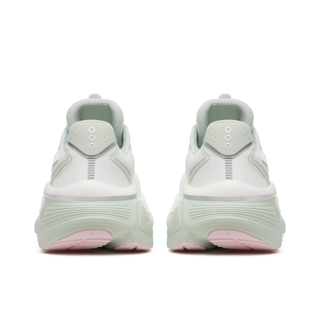 Saucony Women's Hurricane 26 1020 White/Cast heel