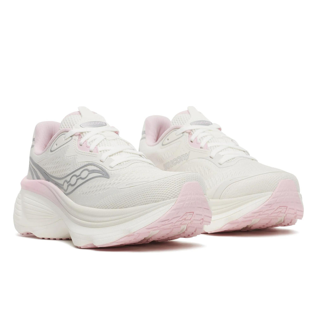 Saucony Women's Hurricane 26 1006 Quartz/Ivory pair angle