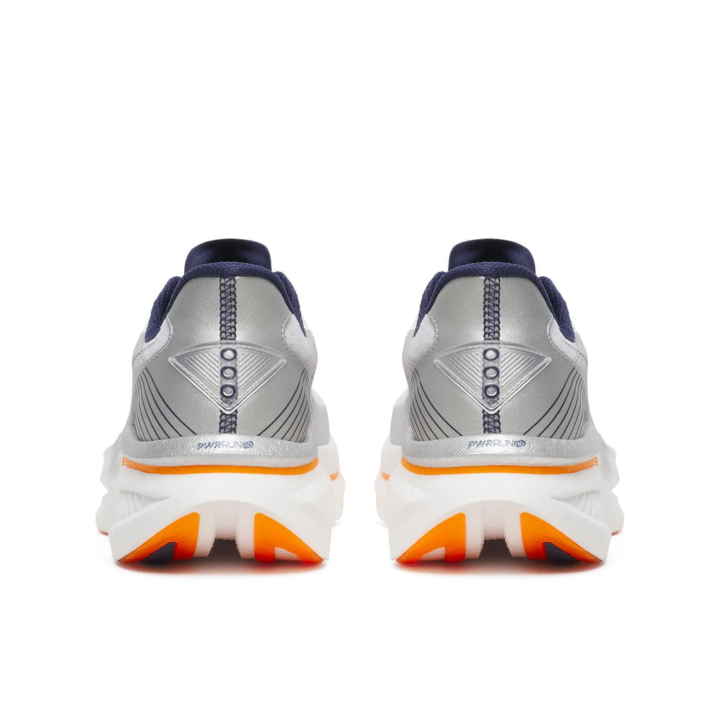 Saucony Men's Endorphin Azura 1005 White/Naval heel