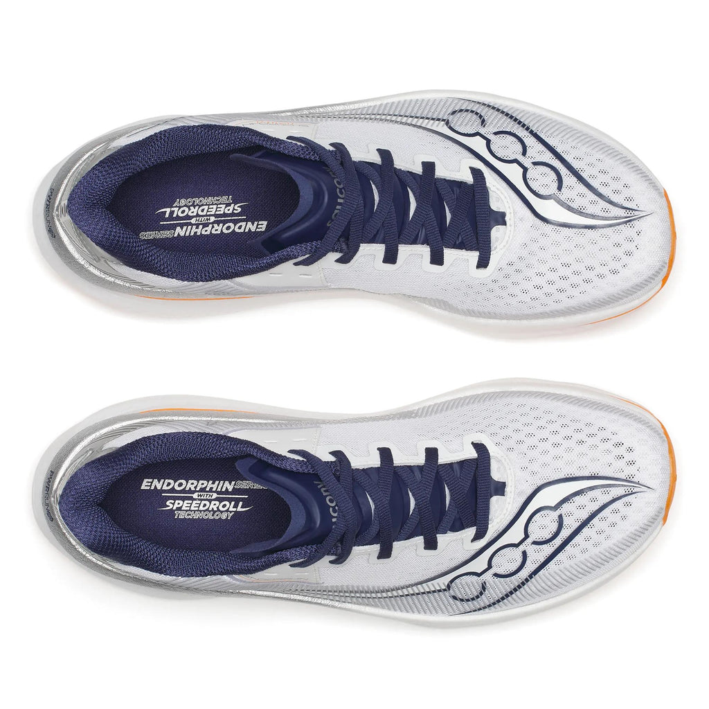 Saucony Men's Endorphin Azura 1005 White/Naval top
