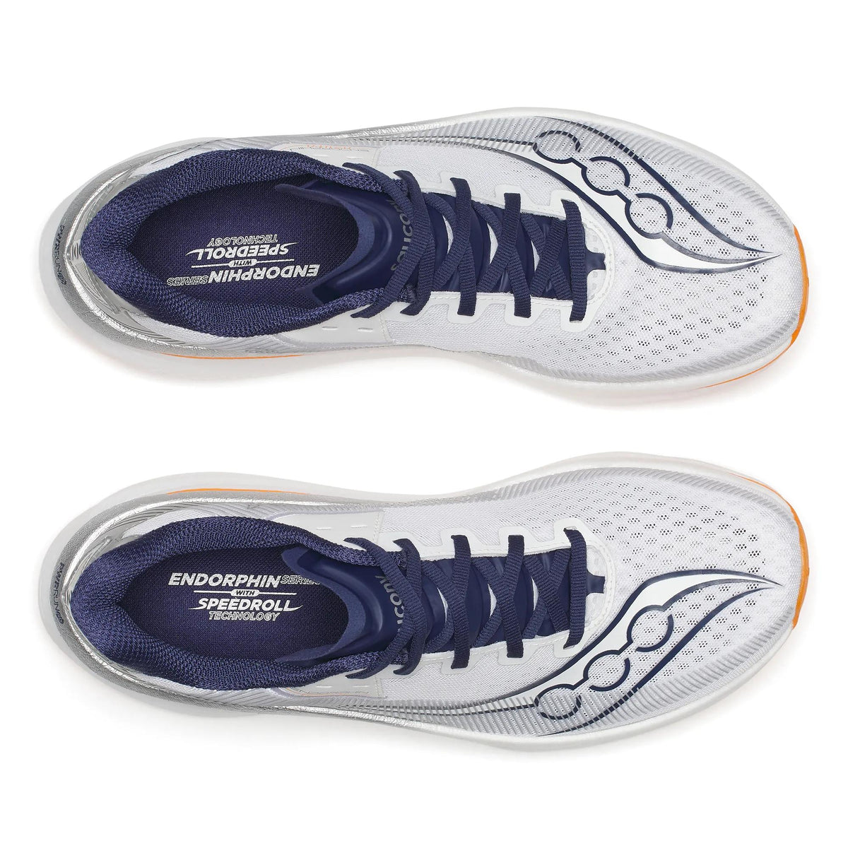 Saucony Men's Endorphin Azura 1005 White/Naval top