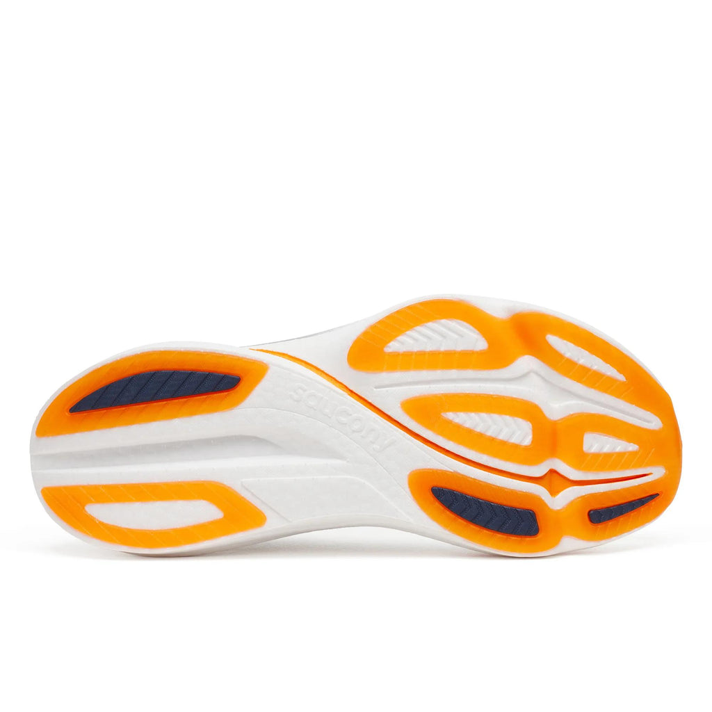 Saucony Men's Endorphin Azura 1005 White/Naval outsole