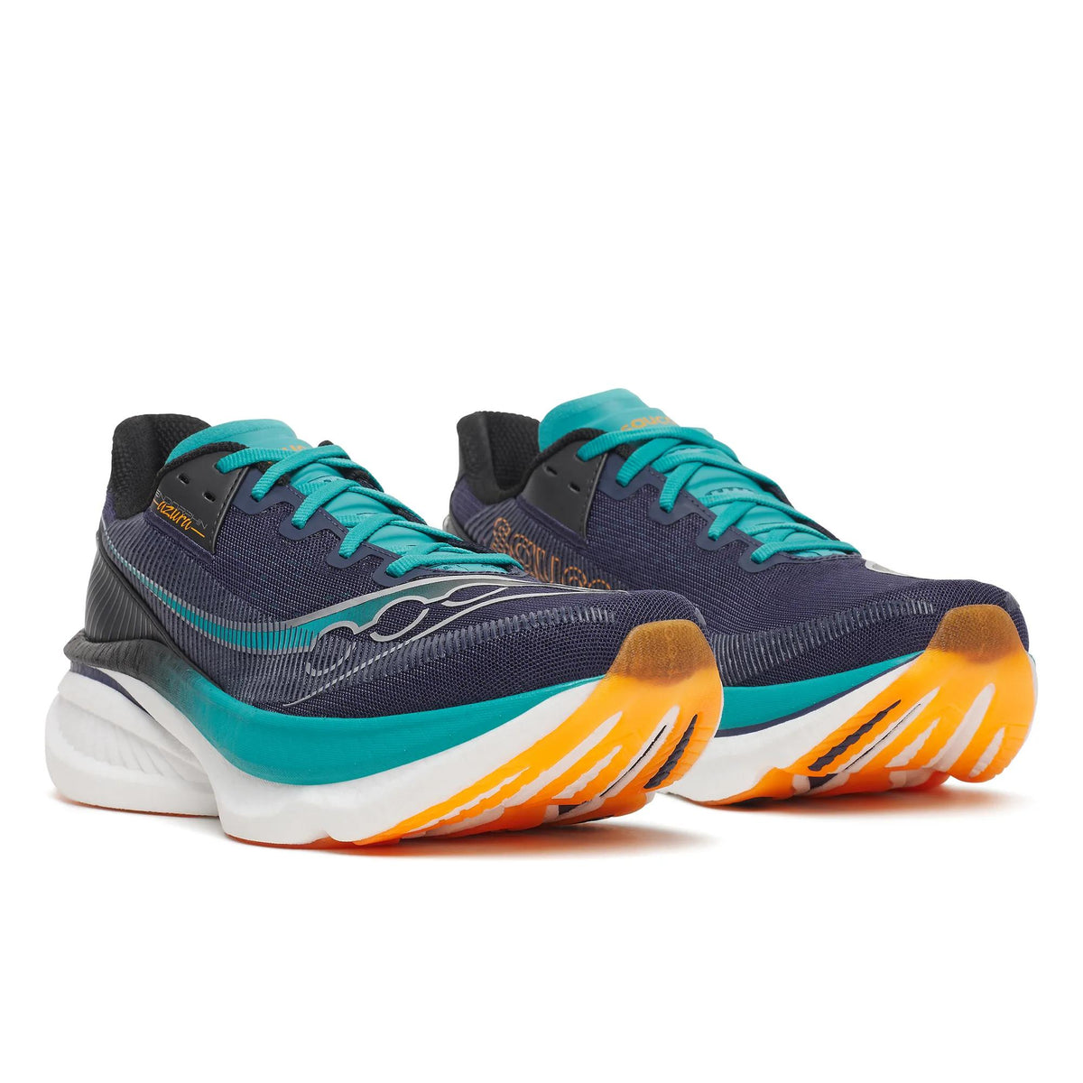 Saucony Men's Endorphin Azura 1012 Naval/Tranqu pair angle