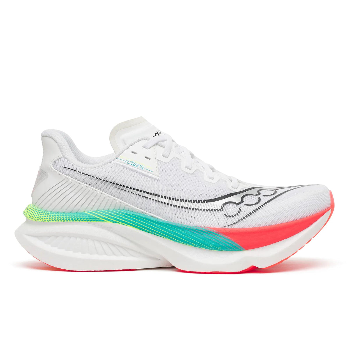 Saucony Men's Endorphin Azura 1041 White/Multi lateral