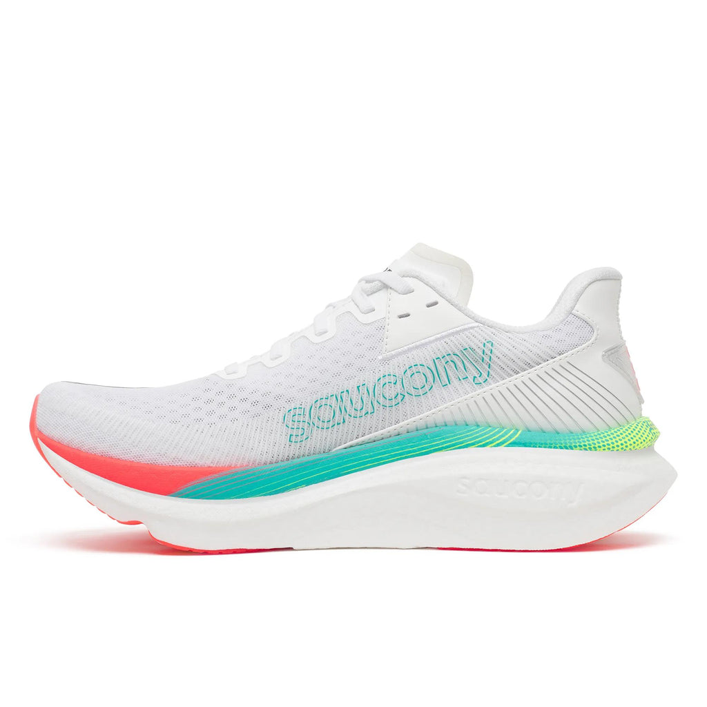 Saucony Men's Endorphin Azura 1041 White/Multi medial