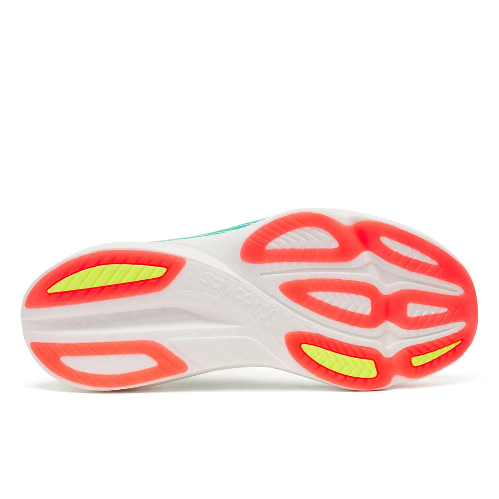 Saucony Men's Endorphin Azura 1041 White/Multi outsole