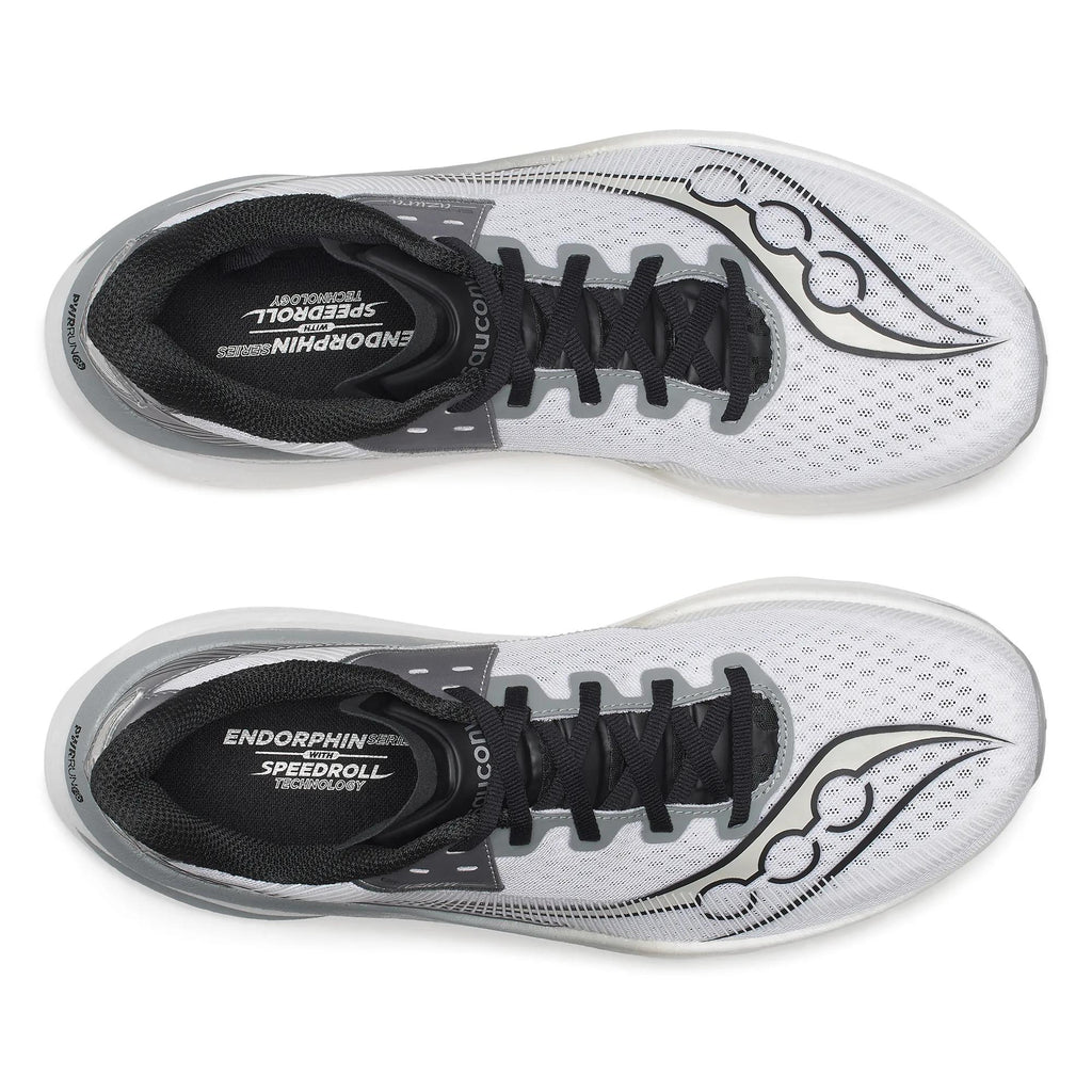 Saucony Men's Endorphin Azura 1045 White/Fossil top