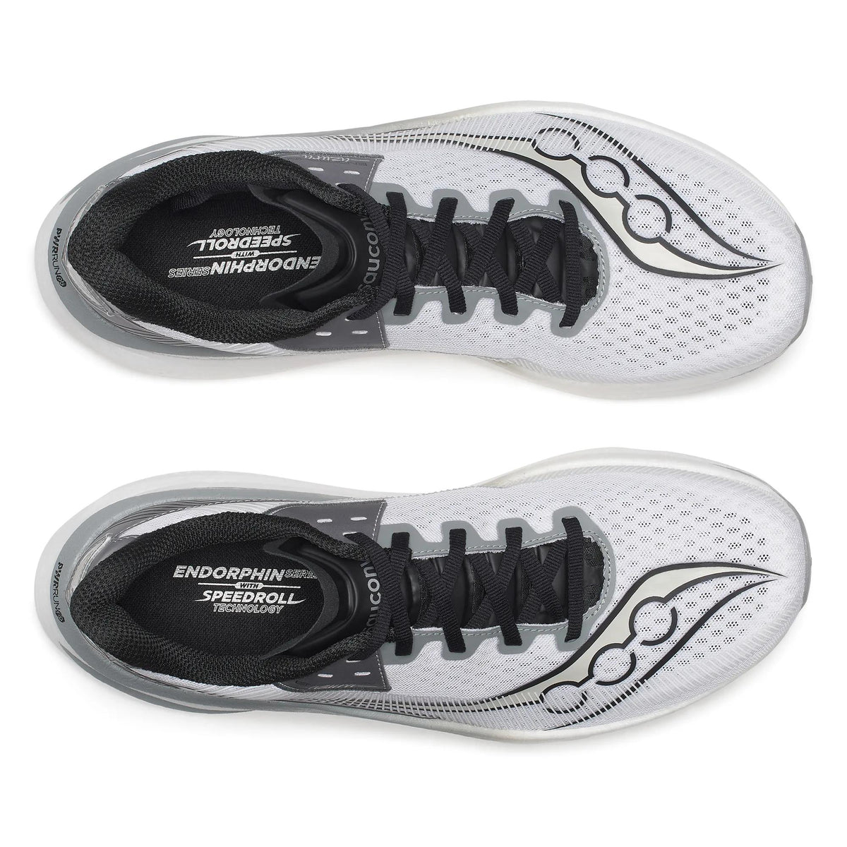 Saucony Men's Endorphin Azura 1045 White/Fossil top