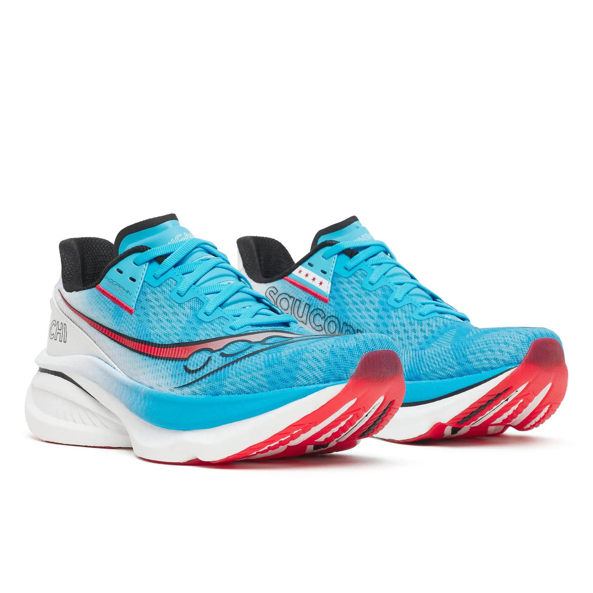 Saucony Men's Endorphin Azura 1049 Aquarius/Whi pair angle