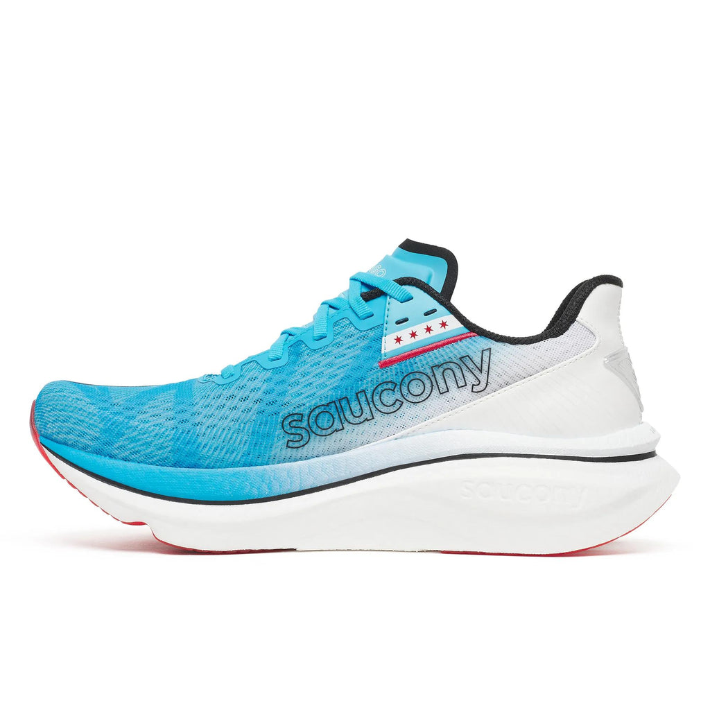 Saucony Men's Endorphin Azura 1049 Aquarius/Whi medial