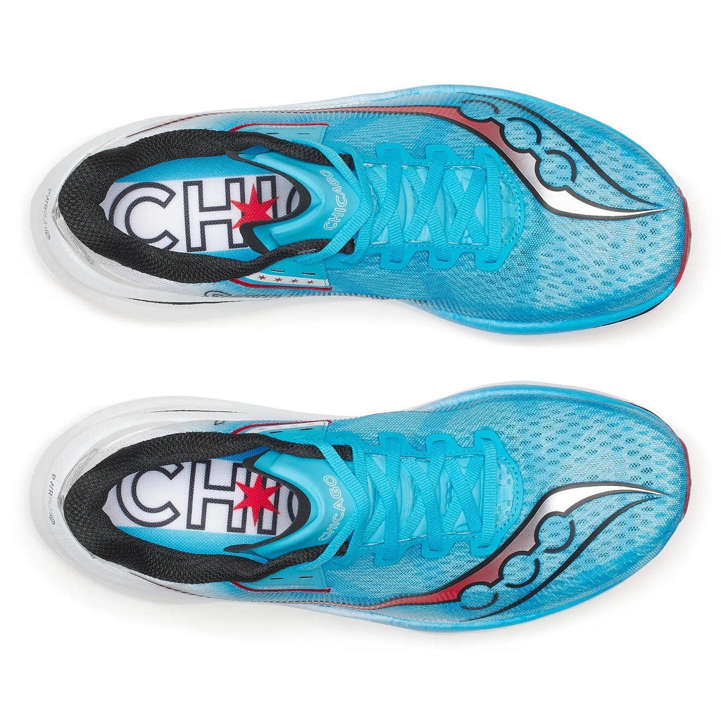 Saucony Men's Endorphin Azura 1049 Aquarius/Whi top