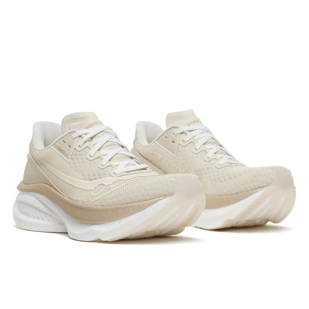 Saucony Women's Endorphin Azura 1003 Eggshell/Ivo pair angle