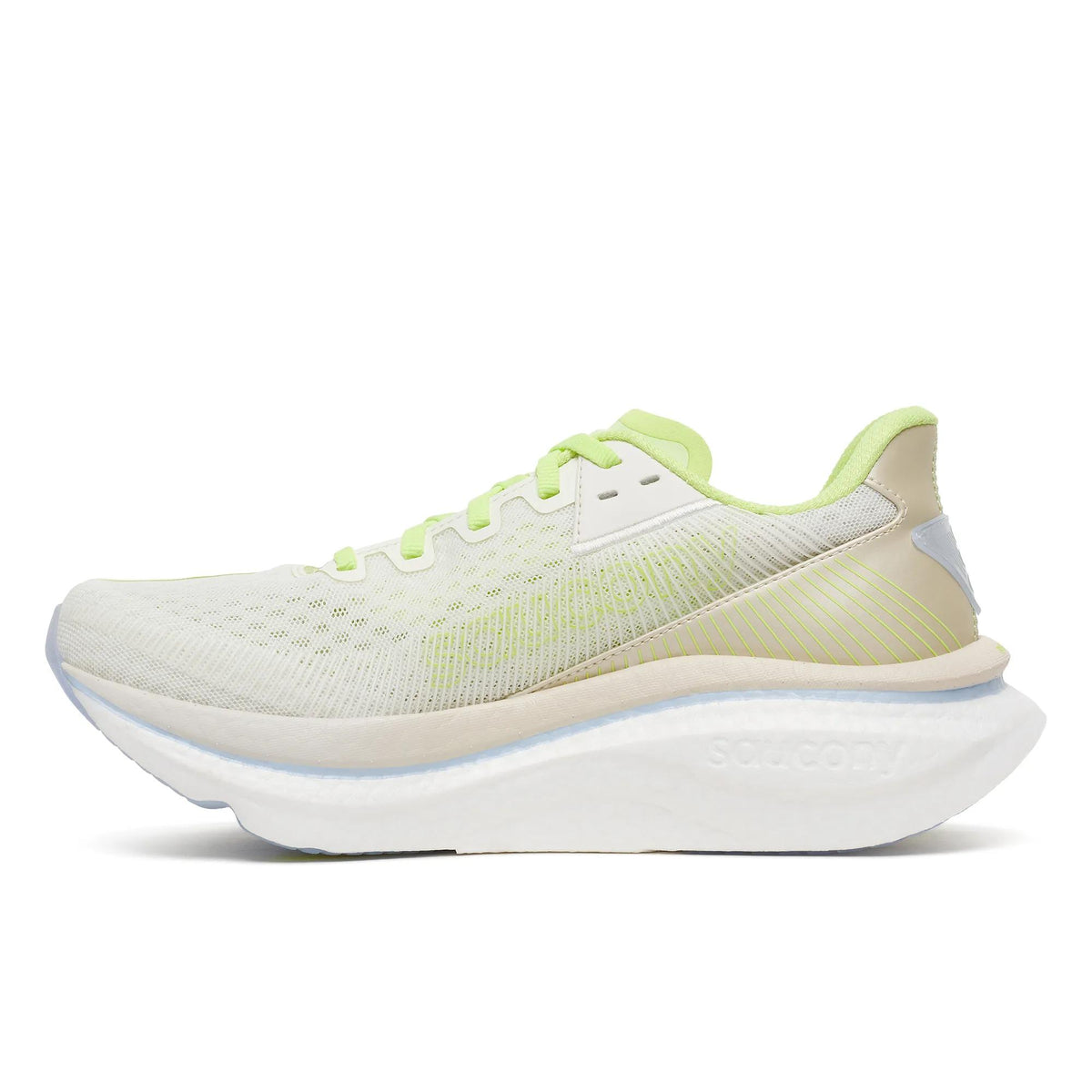 Saucony Women's Endorphin Azura 1008 Ivory/Tart medial