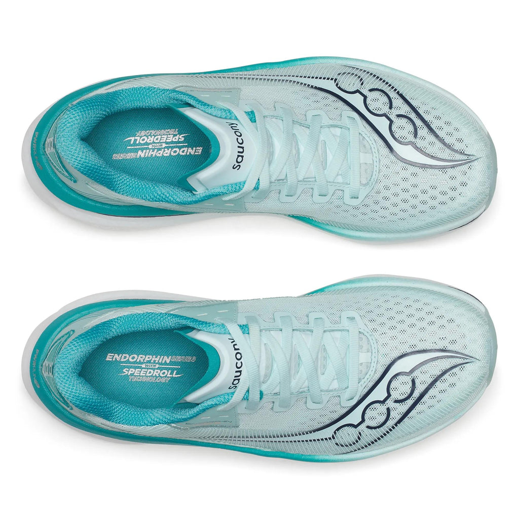 Saucony Women's Endorphin Azura 1009 Spa/Tranquil top