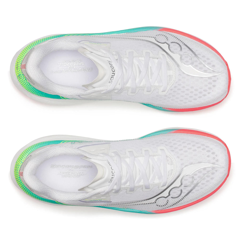 Saucony Women's Endorphin Azura 1032 White/Multi top