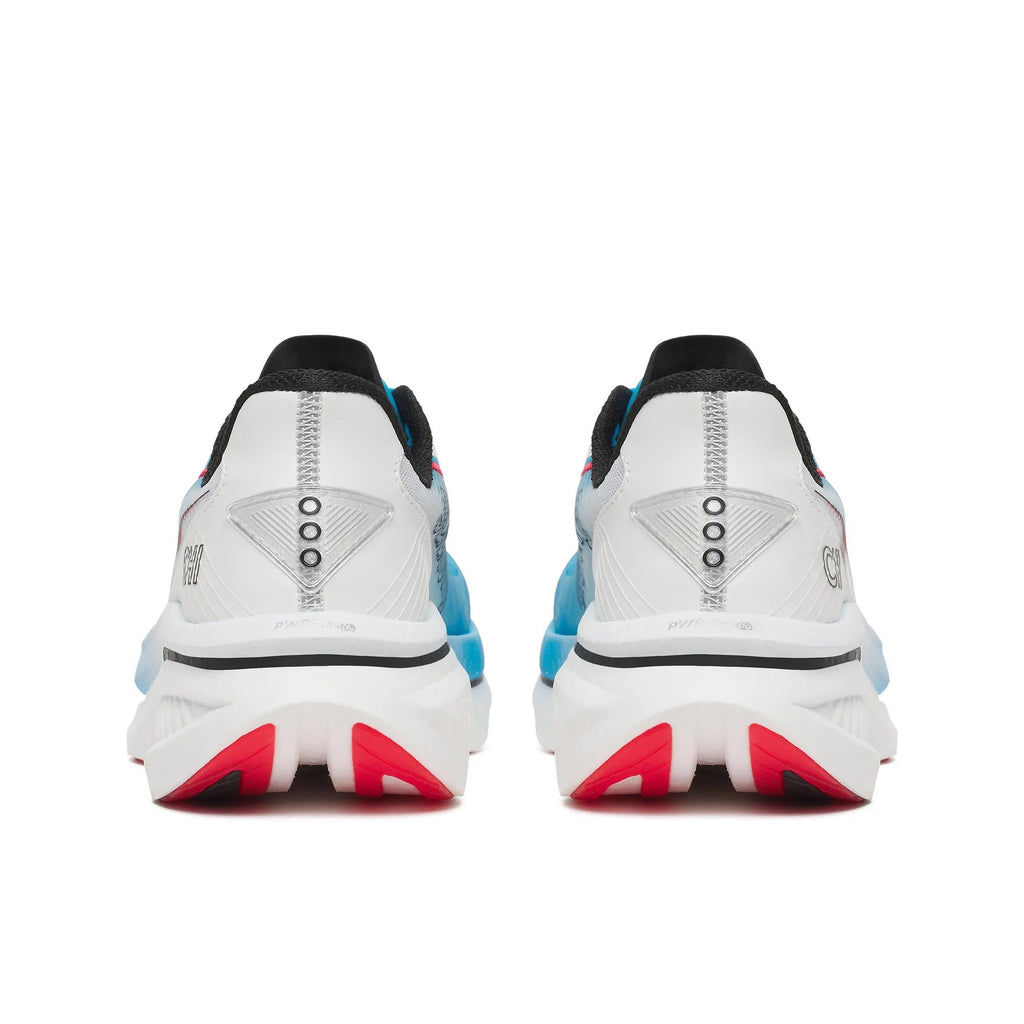 Saucony Women's Endorphin Azura 1037 Aquarius/Whi heel