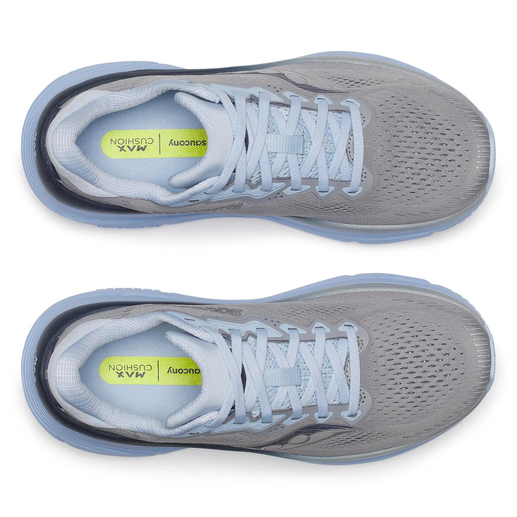 Saucony Women's Guide 19 1011 Fossil/Skywa top
