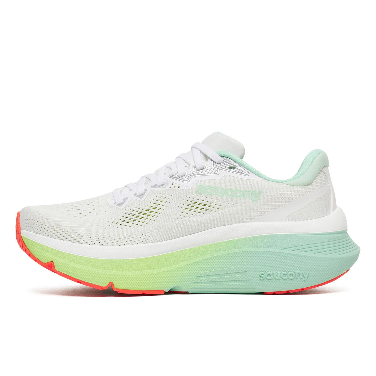 Saucony Women's Guide 19 1012 White/Tint medial