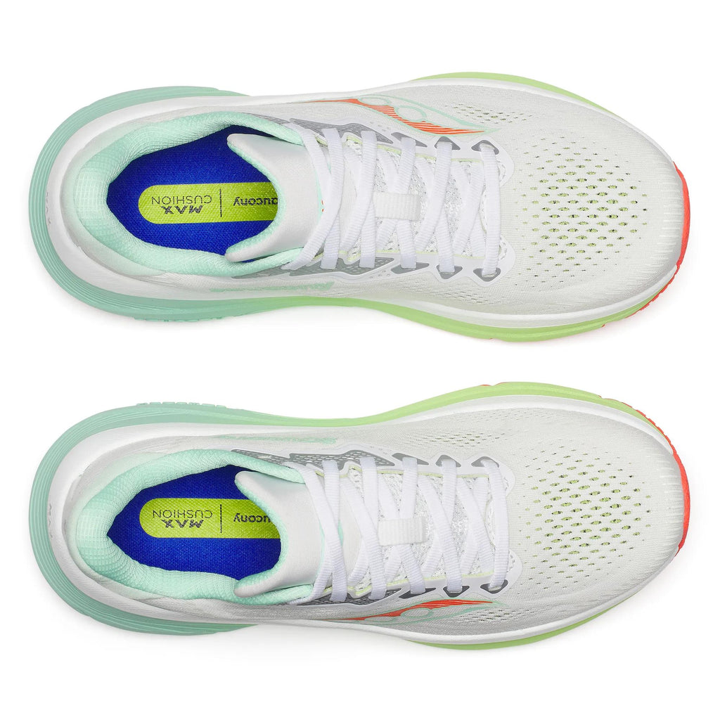Saucony Women's Guide 19 1012 White/Tint top