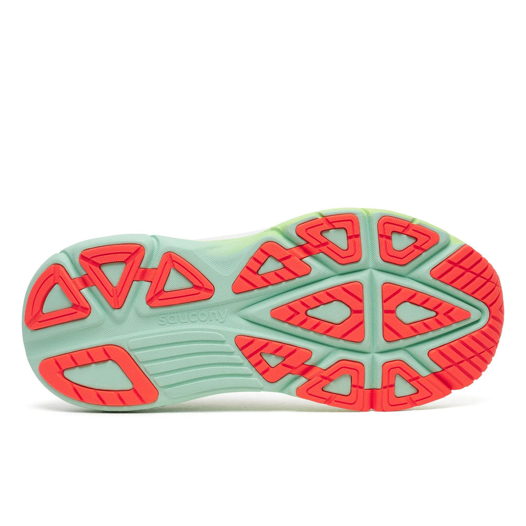 Saucony Women's Guide 19 1012 White/Tint outsole