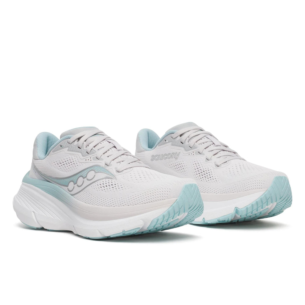Saucony Women's Guide 19 1016 Fog/Gulf pair angle