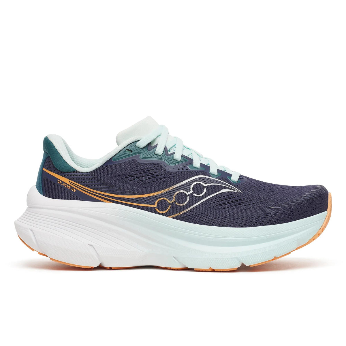 Saucony Women's Guide 19 1018 Naval/Spa lateral