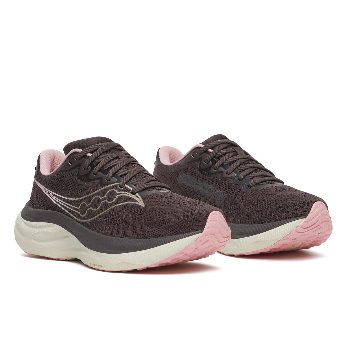 Saucony Women's Ride 19 1004 Torte/Eggshe pair angle