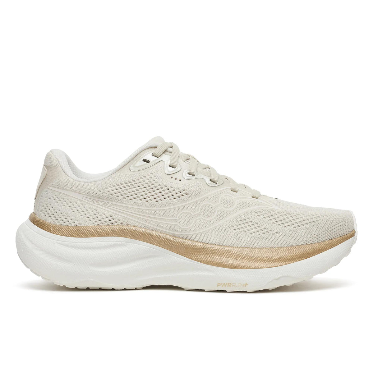 Saucony Women's Ride 19 1013 Eggshell/Ivo lateral