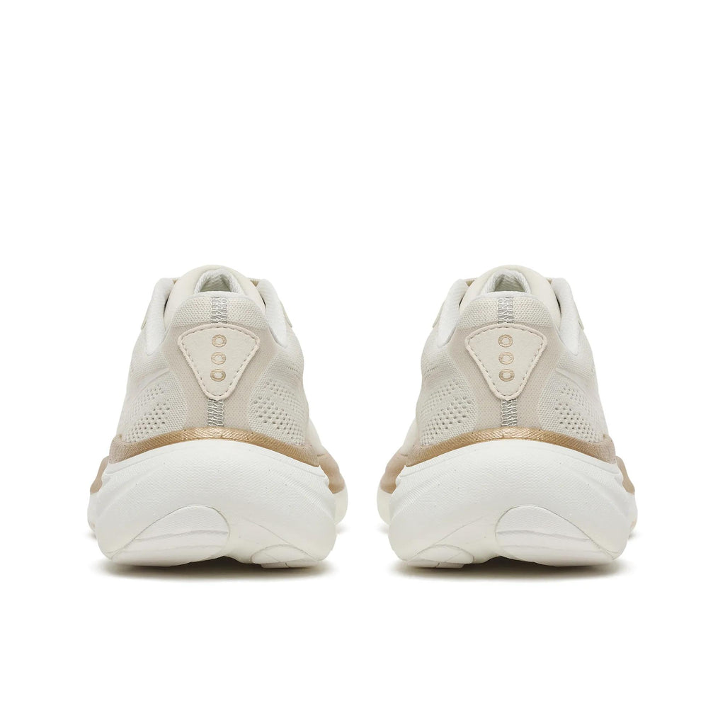 Saucony Women's Ride 19 1013 Eggshell/Ivo heel