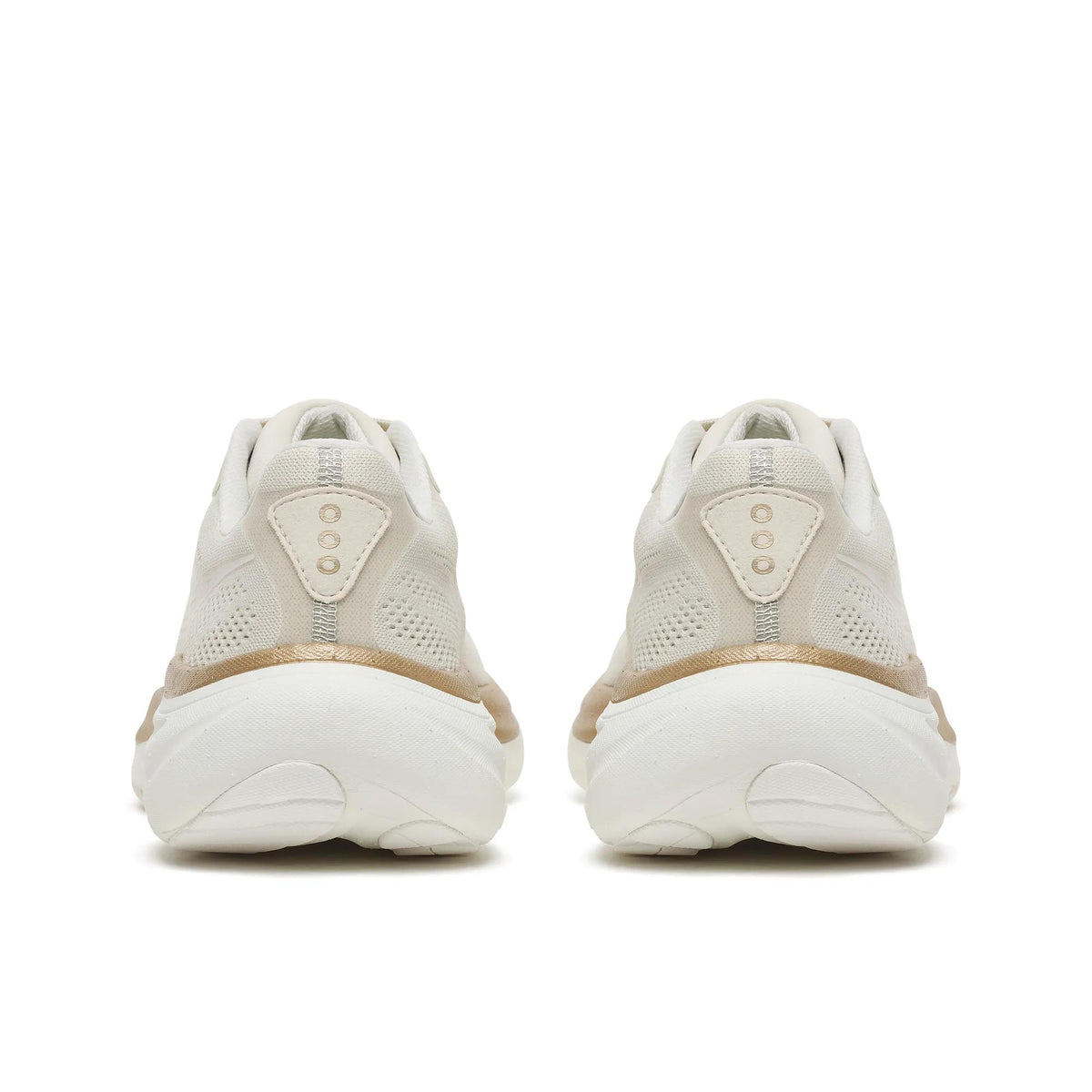 Saucony Women's Ride 19 1013 Eggshell/Ivo heel