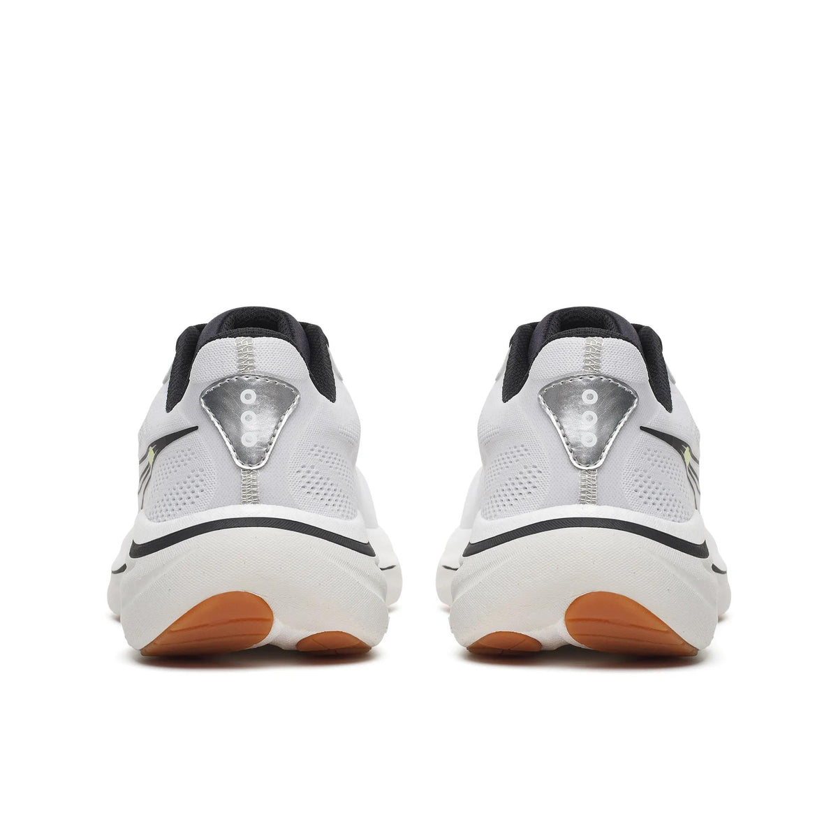Saucony Men's Ride 19 1003 White/Quartz heel