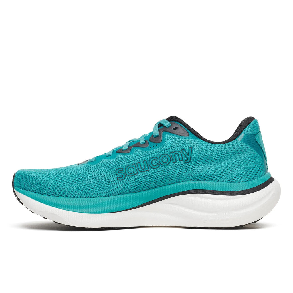 Saucony Men's Ride 19 1004 Tranquil/Bla medial