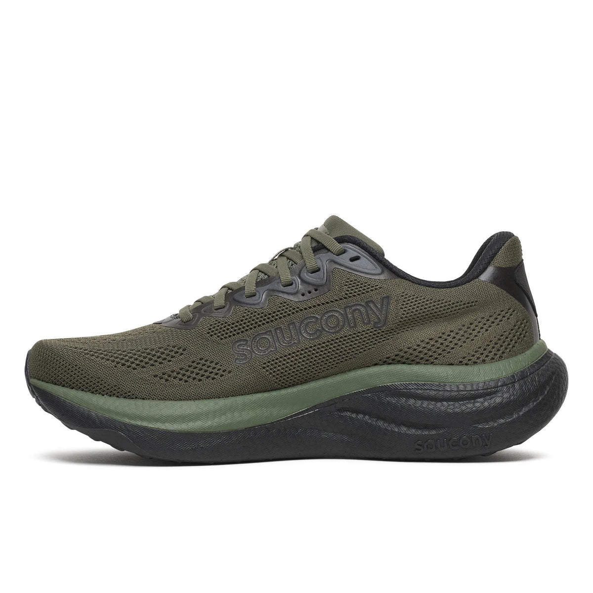 Saucony Men's Ride 19 1008 Fatigue/Blac medial