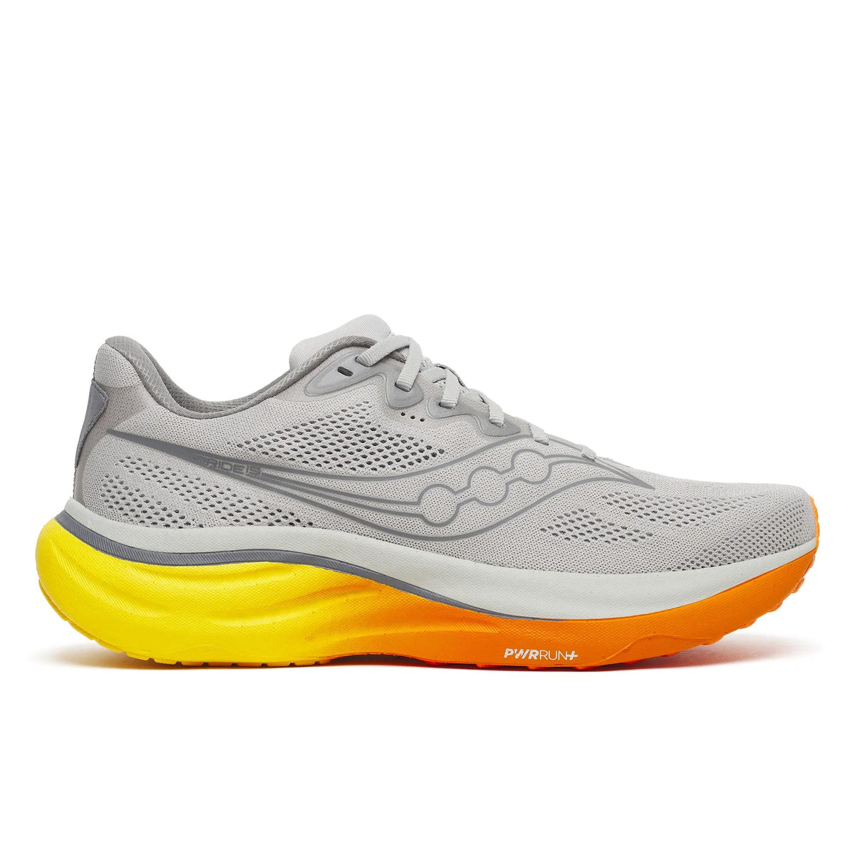 Saucony Men's Ride 19 1010 Cadet/Fuego lateral