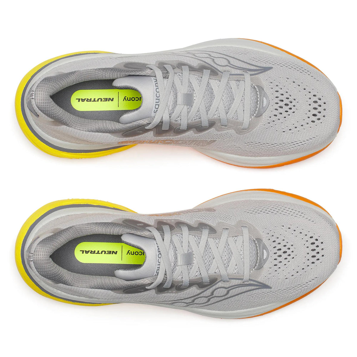 Saucony Men's Ride 19 1010 Cadet/Fuego top