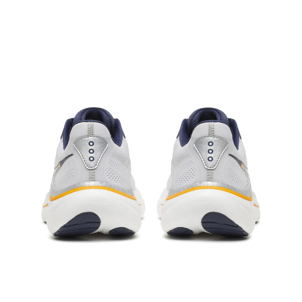 Saucony Men's Ride 19 1012 White/Naval heel