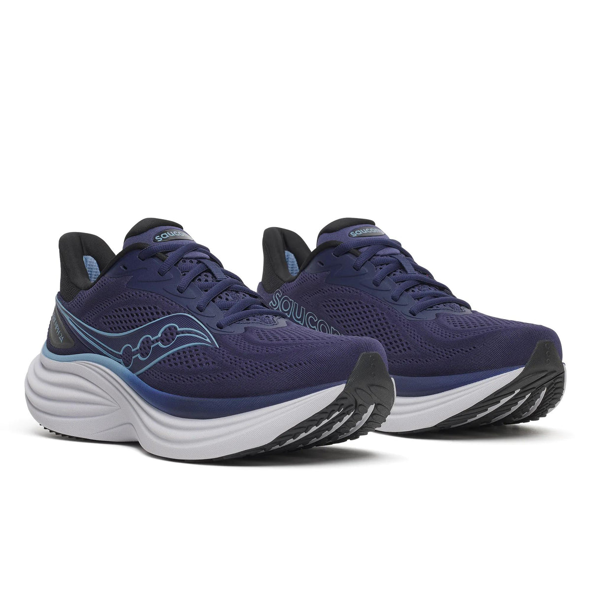 Saucony Men's Triumph 24 1005 Naval/Windwa pair angle