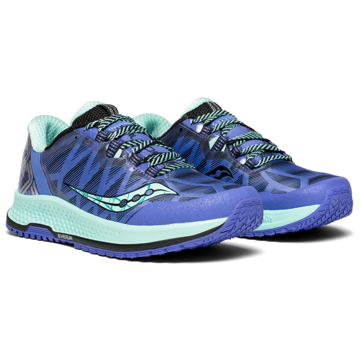 Saucony Women's KOA TR 35 Blue/Violet top