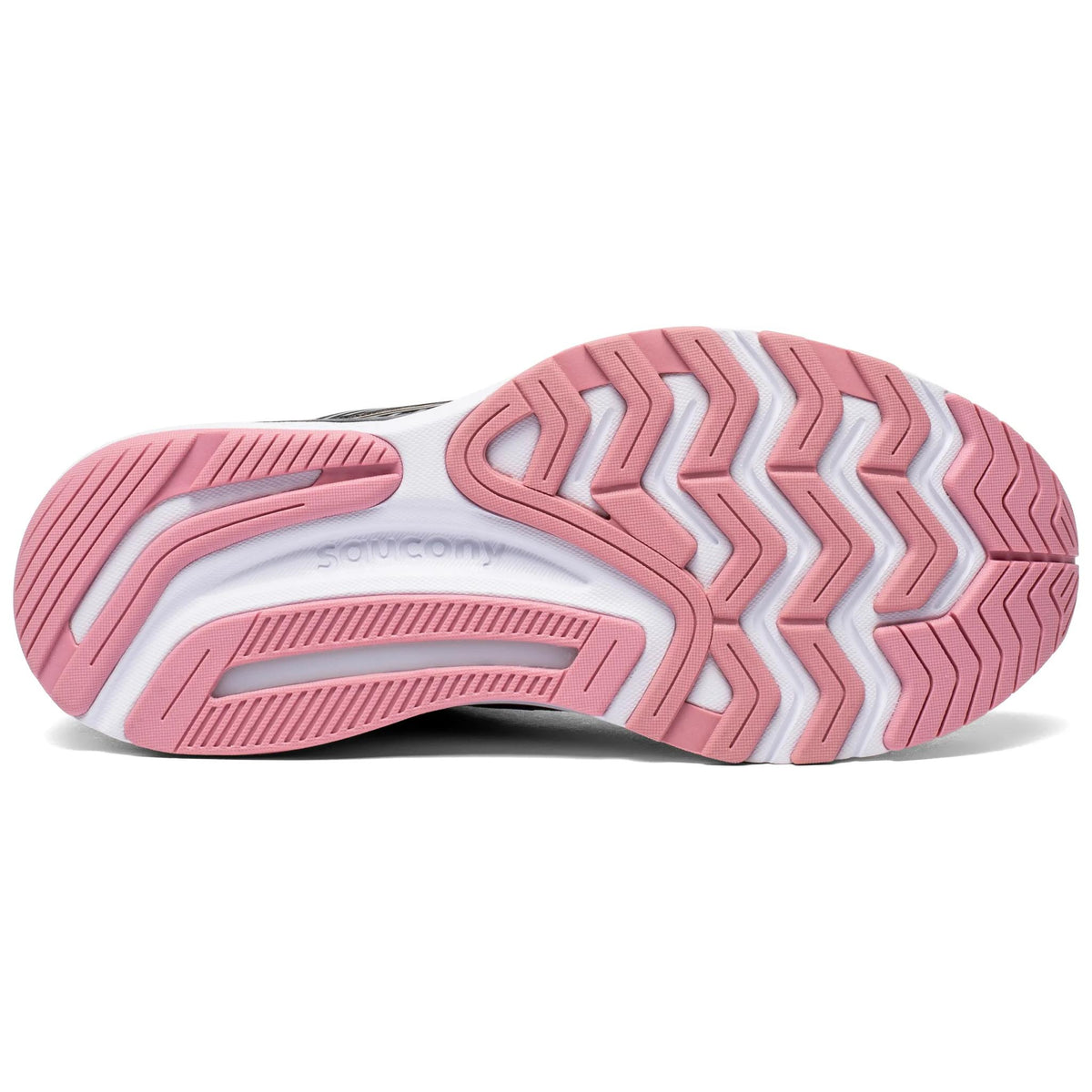 Saucony Women's Guide 14 45 Black/Red heel