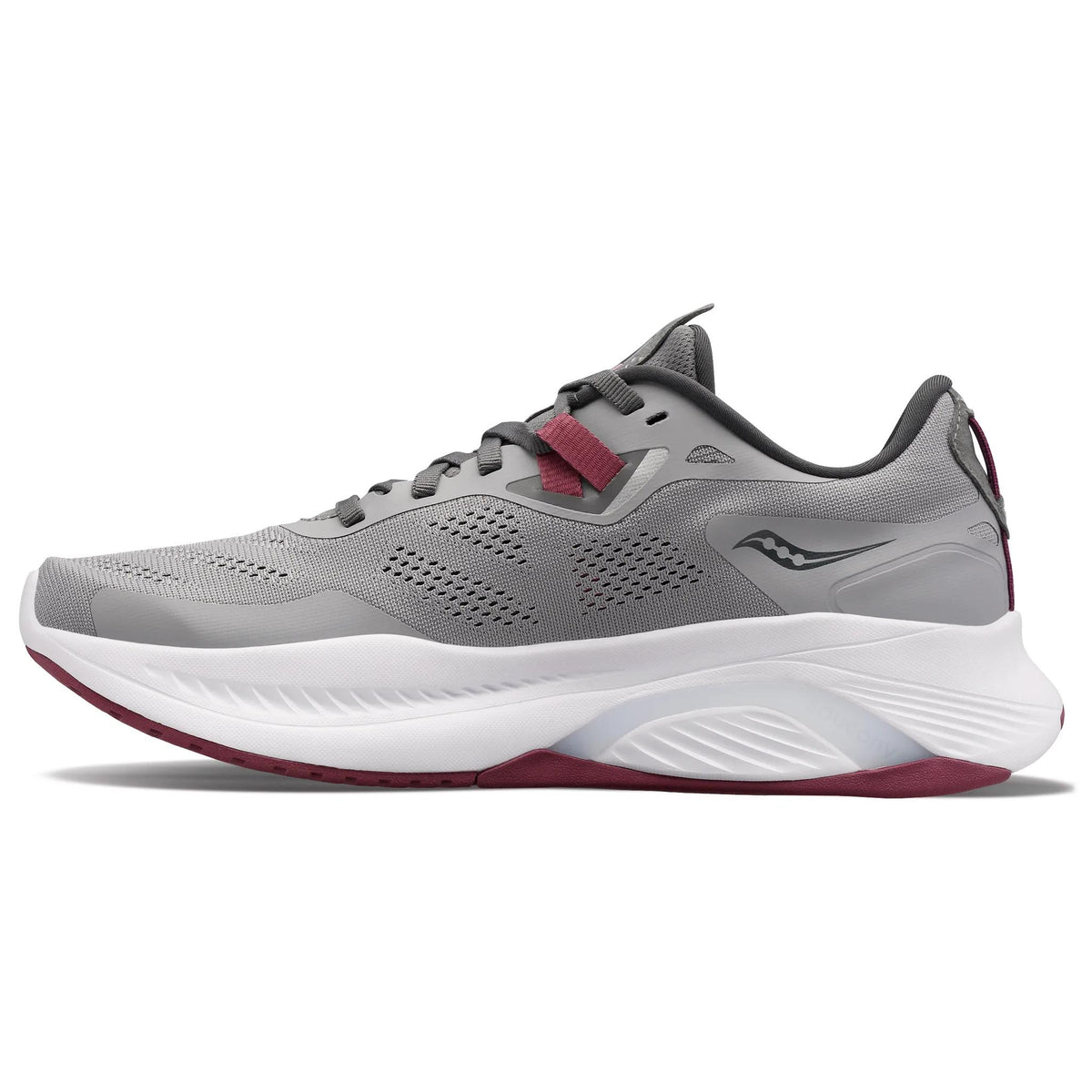 Saucony Women's Guide 15 Wide 15 White pair angle