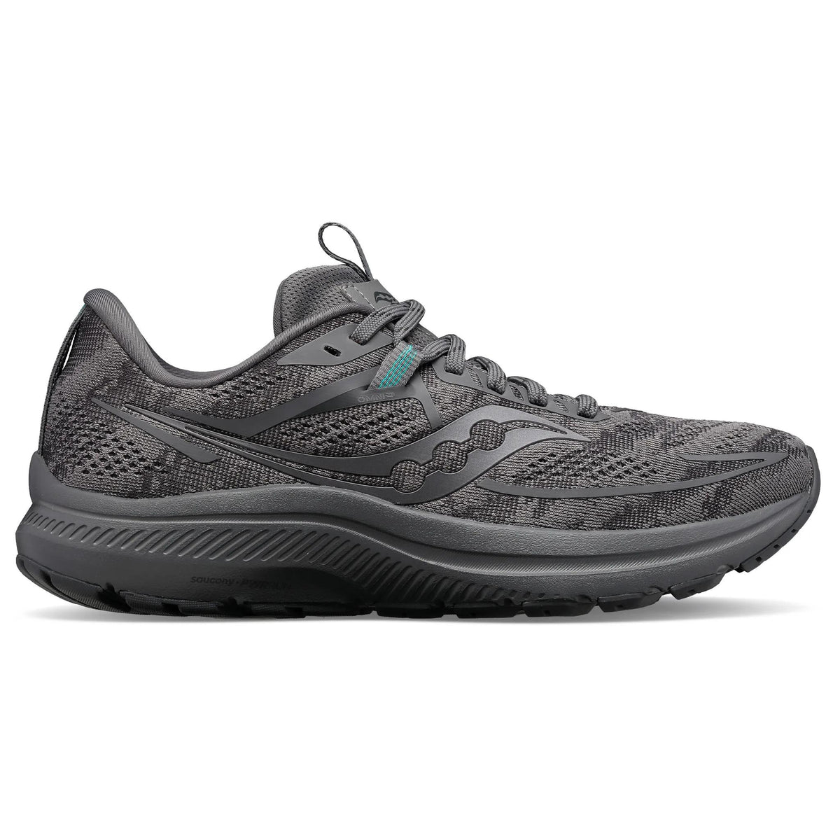 Saucony Women's Omni 21 101 Black lateral