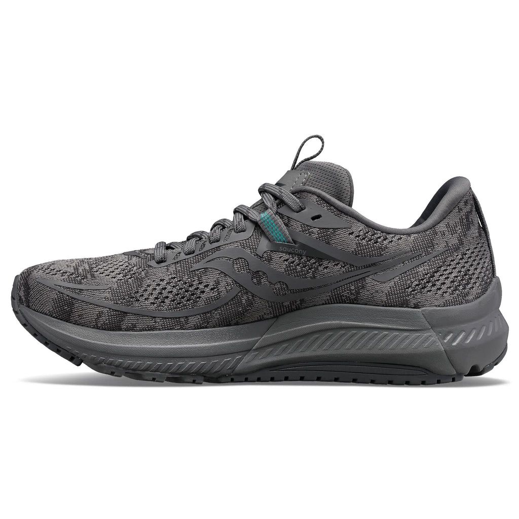 Saucony Women's Omni 21 101 Black pair angle