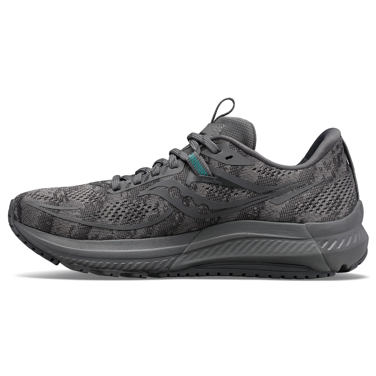 Saucony Women's Omni 21 101 Black pair angle