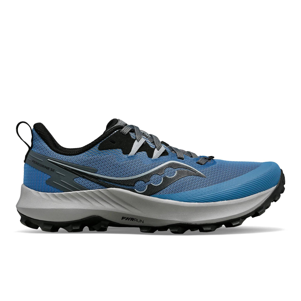 Saucony Women's Peregrine 14 101 Astro/Carbon lateral