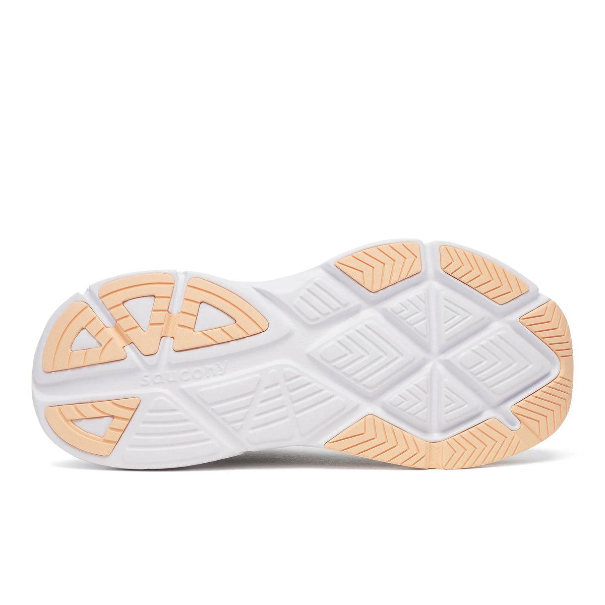 Saucony Women's Guide 18 162 Navy/Apricot outsole
